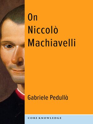 cover image of On Niccolò Machiavelli